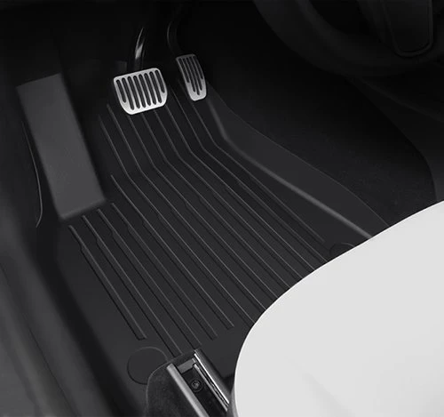One-piece design of Tesla Model 3 Model Y TPE foot pads One-piece design of Tesla Model 3 Model Y TPE foot pads