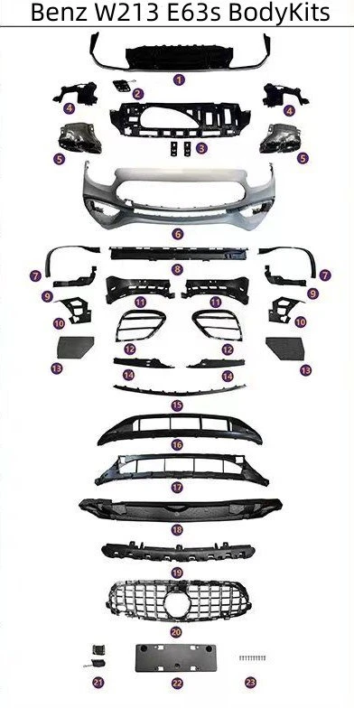 Mercedes W213 E63s Body Kit Form