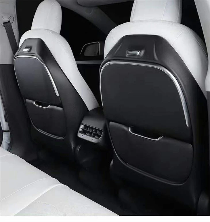 Tesla car table back seat