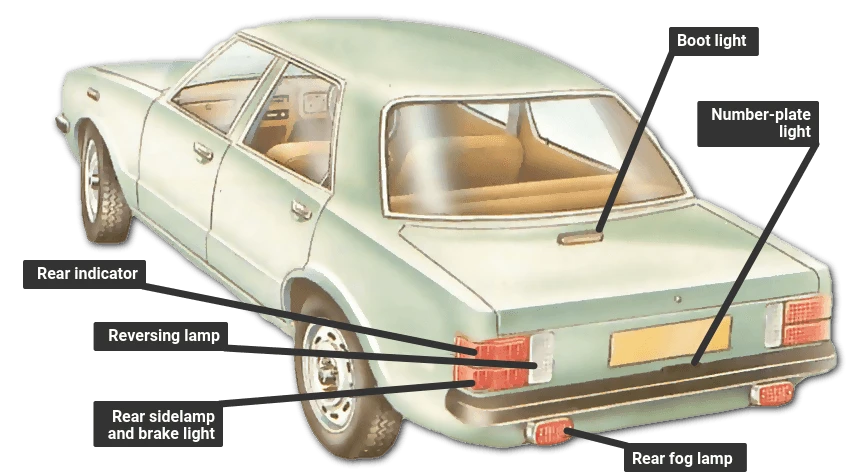 When should vehicle lights be checked