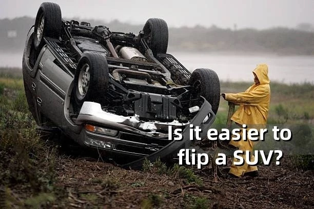 Is it easier to flip a SUV