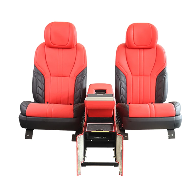 red leather suv seats